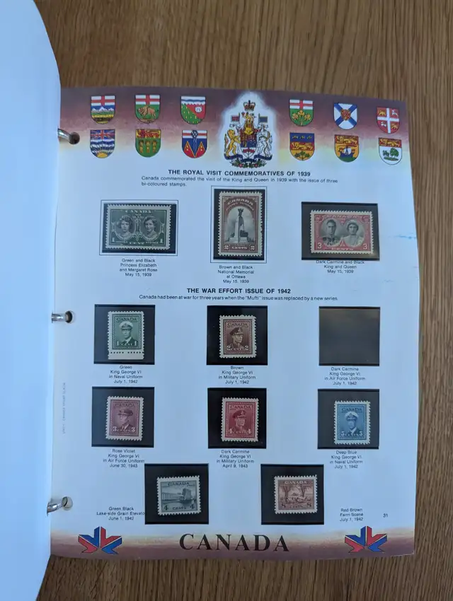 Unity Canada Stamp Album. Vol 1 in Hobbies & Crafts in City of Toronto - Image 4
