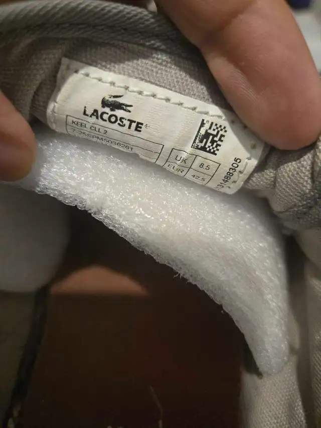 Lacoste men casual shoes in Men's Shoes in Oshawa / Durham Region - Image 3