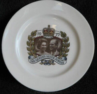 1977 Queen's Silver Jubilee Collector Side Plate