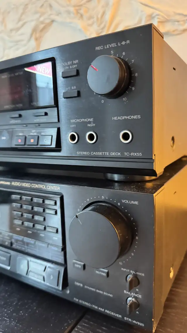 Sony  STR-AV920 Receiver & TC-RX55 Cassette  in Stereo Systems & Home Theatre in City of Toronto - Image 4