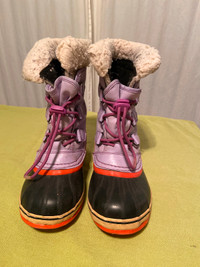 Girls Sorel Winter Boots Size 2