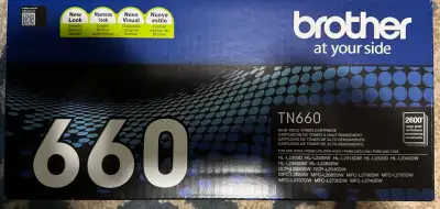 Brother TN660 toner for laser printer, View more