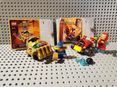 Lego SUPER HEROES Mighty Micros: Iron Man vs Thanos, View more