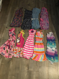 Girls size 6 summer jumpers and dresses