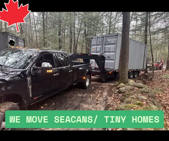 Looking to transport your Seacan or Tiny home in YYC? We got it!628643552183061222