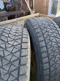 Winter tires for sale Bridgestone for a Ford truck 6 bolt