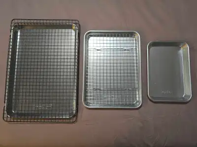 Nordic Ware Baking Sheet Set + Cooling Racks, View more