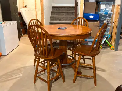 Round 4 seater bistro table, View more