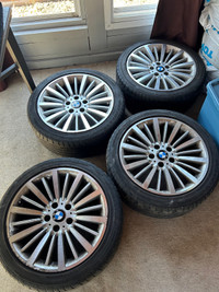 225/45R18 tires on bmw rims