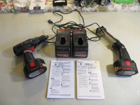 SNAP ON CORDLESS DRILL/WORK LIGHT/CHARGERS