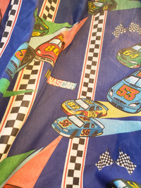 Nascar Dan River Twin Fitted Sheet and Pillowcase