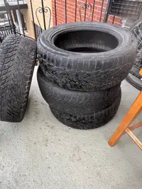 Winter tires 205/55/R16 used, good condition. 