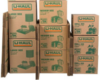 Brand New Moving & Storage Cardboard Uhaul Boxes