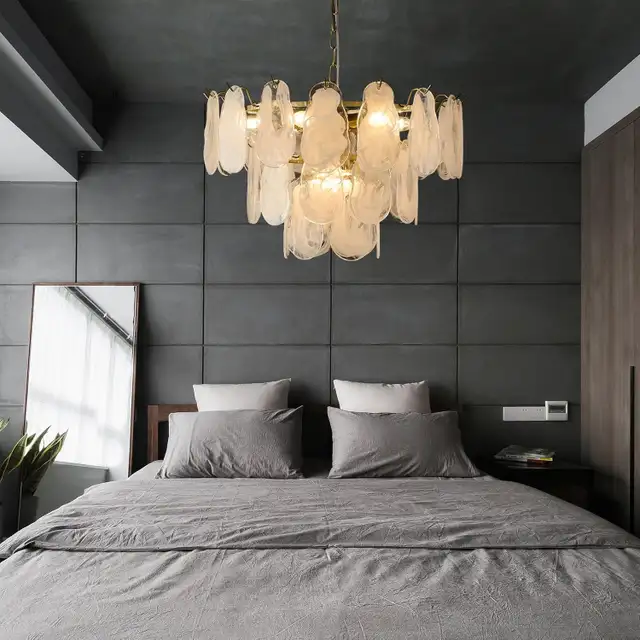 save $400: new Dughkugh  Gold Multi-Tier Cloud Glass Chandelier in Indoor Lighting & Fans in Mississauga / Peel Region - Image 6