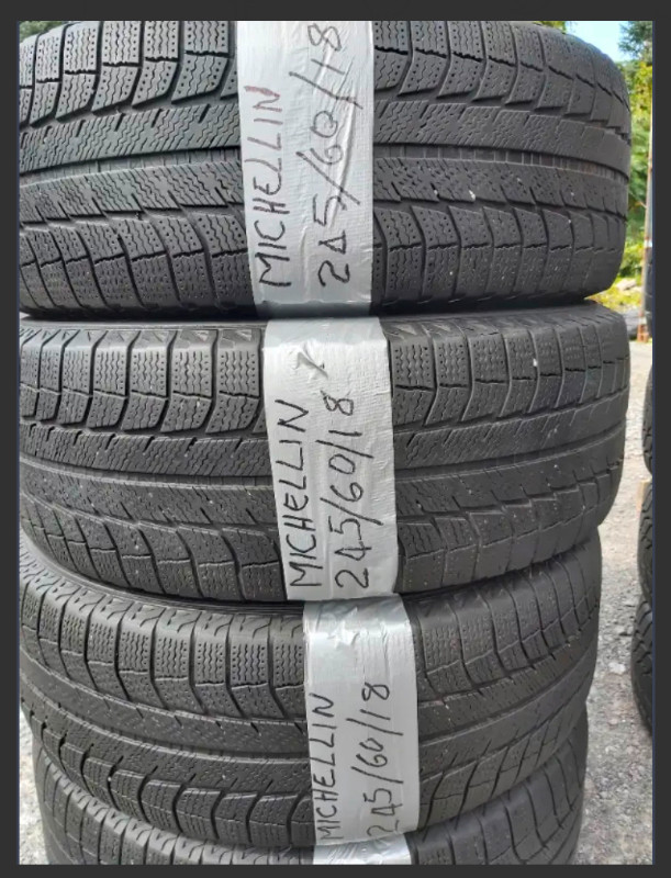 4 pneus d hiver Michelin 245 60R18 en parfait état. | Pneus et jantes ...