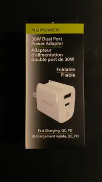Dual Port Phone Power Adapter - USB and USB-C