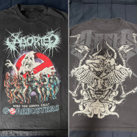 T-shirts death metal