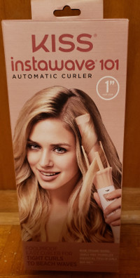 LIKE NEW - Kiss Instawave Automatic Curling Iron