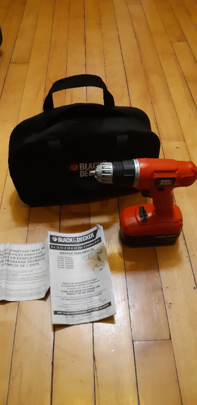 cordless drill / perceuse sans fil $55.00 dans Outils à main  à Ville de Montréal - Image 2