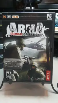 ArmA Combat Operations PC modern war ar-15 atari shooter dvd