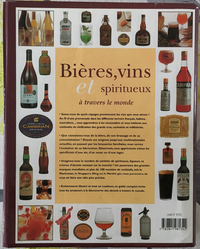 Bières, vins et spiritueux à travers le monde. dans Manuels  à Trois-Rivières - Image 4
