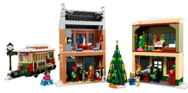 LEGO Icon Holiday Main Street 10308 Christmas Winter Village NEW in Toys & Games in Calgary - Image 3