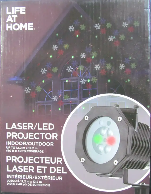 Laser / LED lights, Halloween & Christmas, Indoor & Outdoor, NEW