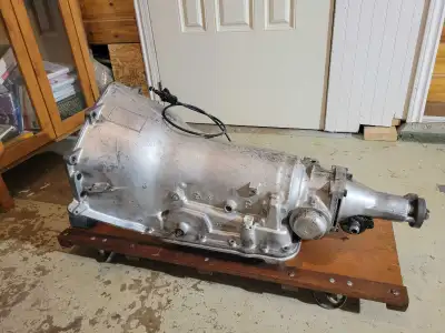 Rebuilt 700r4, my dad had it rebuild a few years back to put in his project. He passed so it never g...