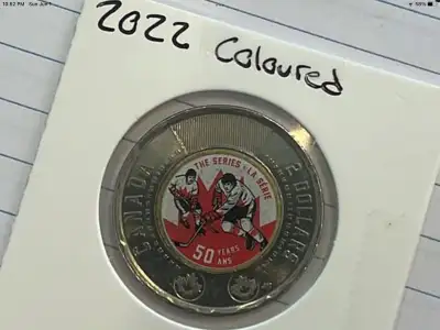 2022 Coloured Two Dollar- Pick up Brampton L6y4y5 , View more
