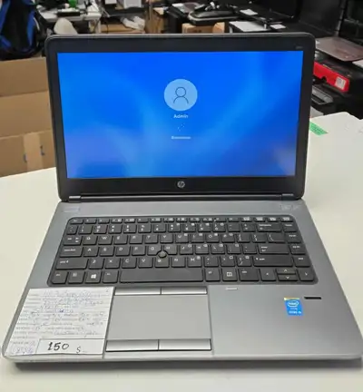 Laptop HP ProBook 640 G1 – i5-4310M • SSD 256Go • Windows 11, View more