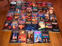 Star Trek: The Next Generation paperback book lot x 37