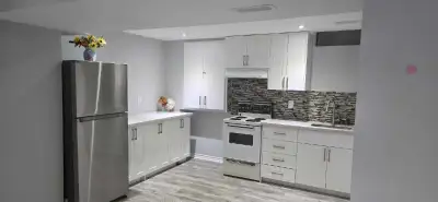 ONE BEDROOM LEGAL BASEMENT APARTMENT IN PICKERING (WHITES & FINCH) - NEWLY renovated apartment - Ful...