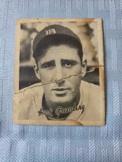 Hank Greenberg Baseball Card, View more