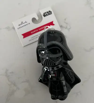 Hallmark Christmas Ornament Decoupage Star Wars Darth Vader, View more