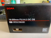 Sigma 18-250F3.5-6.3 DC OS For Sale