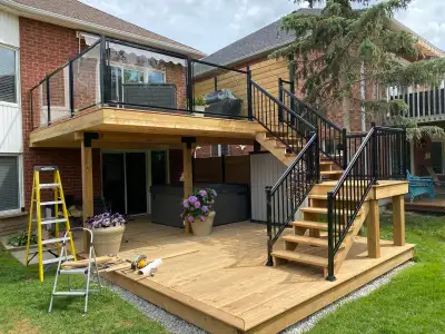 Aluminum & Glass Railings in GTA, View more