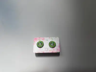 NEW Custom Bulbasaur Pokemon Stud Earrings, View more