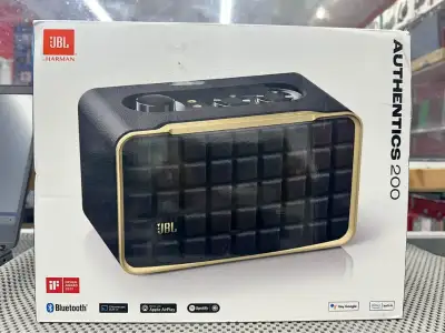 JBL Authentic 200 Wireless Multi-Room Speaker with Voice Control, View more