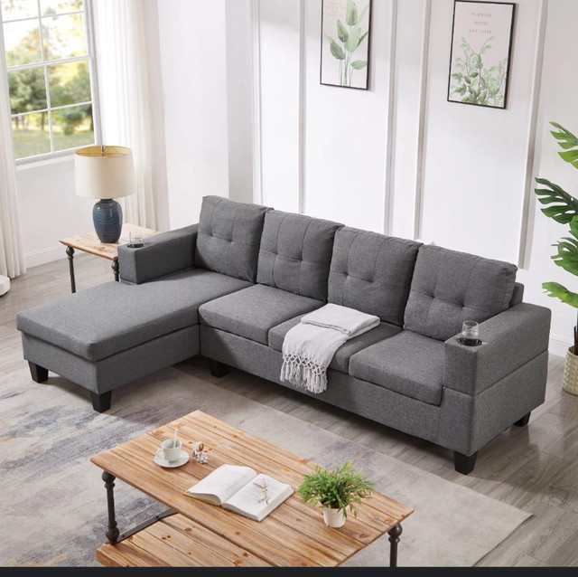 Transform your home with our 4 seater sectional sofa couch in Couches & Futons in Oshawa / Durham Region