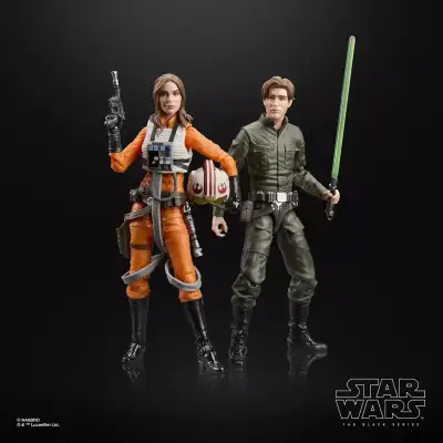 Star Wars The Black Series Jaina Solo & Jacen Solo Two Pack, View more