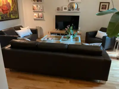 Design moderne et élégant. Confortable. Bien entretenu. Parfait pour votre salon ou salle familiale...