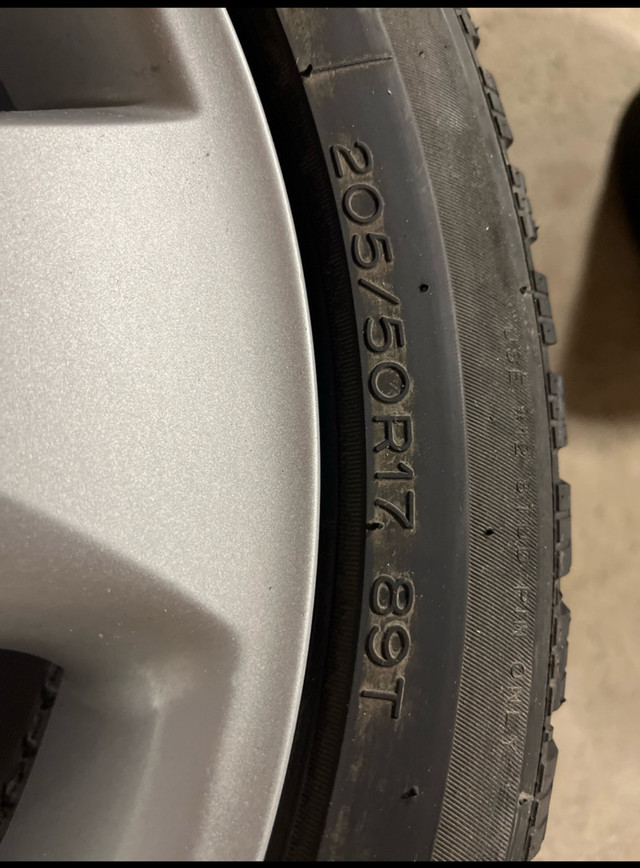 Kia 17” OEM alloy rims and Uniroyal winter tires in Tires & Rims in Ottawa - Image 2