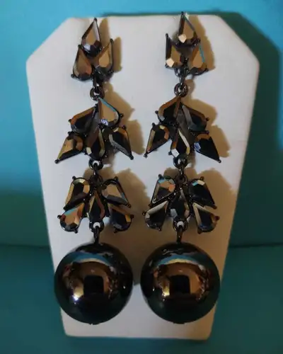 New Avon Mark Hametite look drop earrings, View more