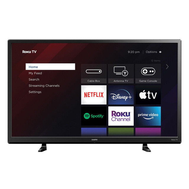 Sanyo 32"  Roku Smart LED TV @ ANGEL ELECTRONICS MISSISSAUGA in Other in Mississauga / Peel Region