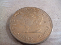 The Royal Visit - Sudbury 1984 souvenir coin