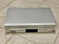 PANASONIC Dual Combo VCR and DVD player PV-D4744S-K VHS Optical 