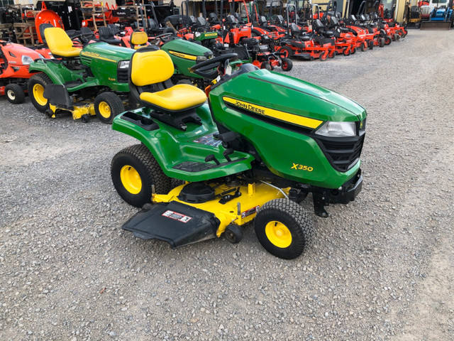 2019 John Deere X350-48 Lawn Tractor - Excellent Condition in Heavy Equipment in St. Catharines - Image 3