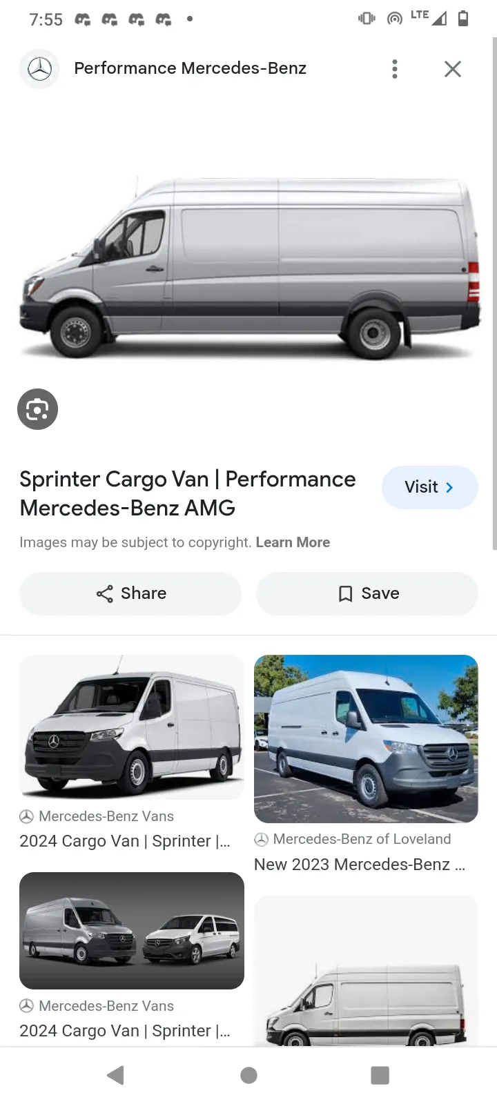 Iso a cargo van or Truck
