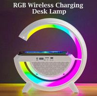 Multifunctional Wireless Charger Stand Pad with Speaker, Night L