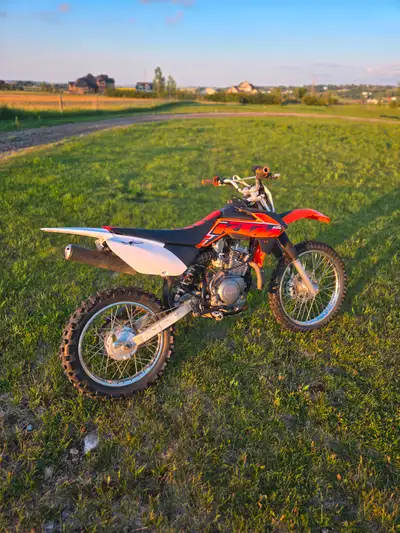 bike is in excellent shape , oil change just done , has ktm 85 plastics and original plastics as wel...